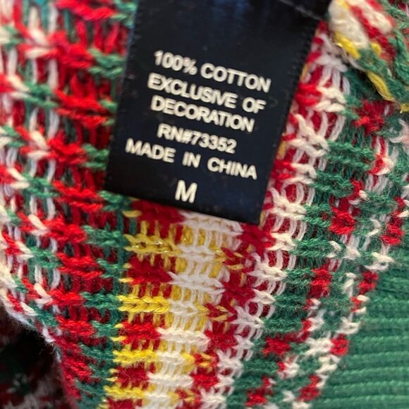 33 Degrees Sloth Christmas Sweater M Women’s - Picture 7 of 12